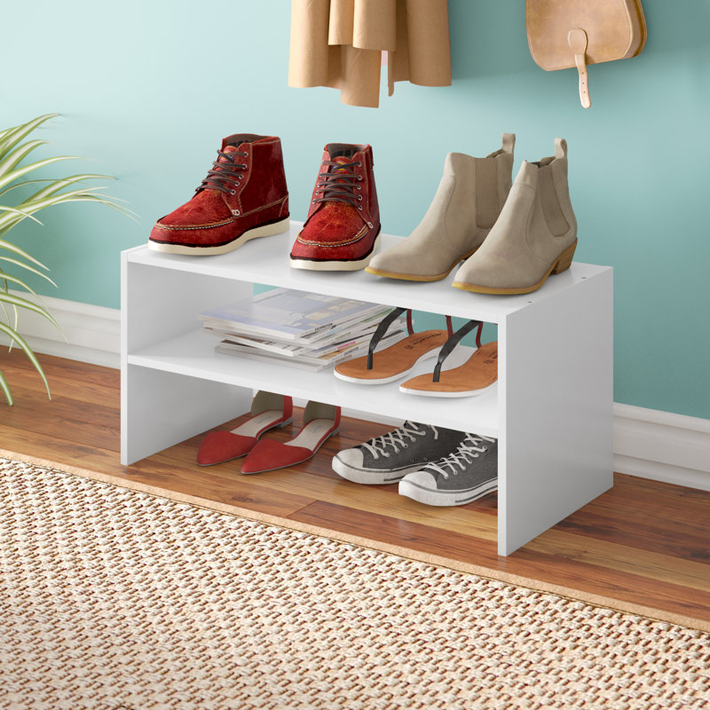 Rebrilliant Whitman 9 Pair Stackable Shoe Rack & Reviews Wayfair.ca